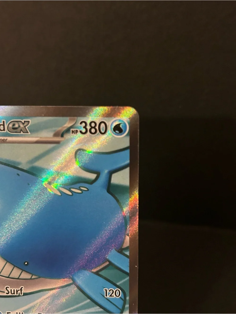 2026 Pokémon TCG ME05 Pitch Black Wailord ex Full Art Secret Rare # 097/084